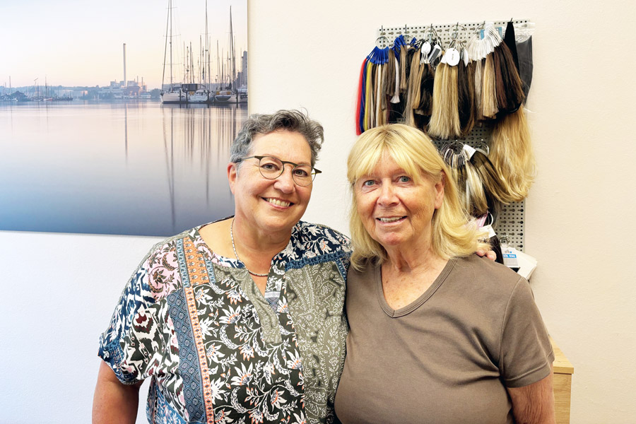 Kund mit Tritec-Hair Haarsystem von Zweithaarstudio Flensburg