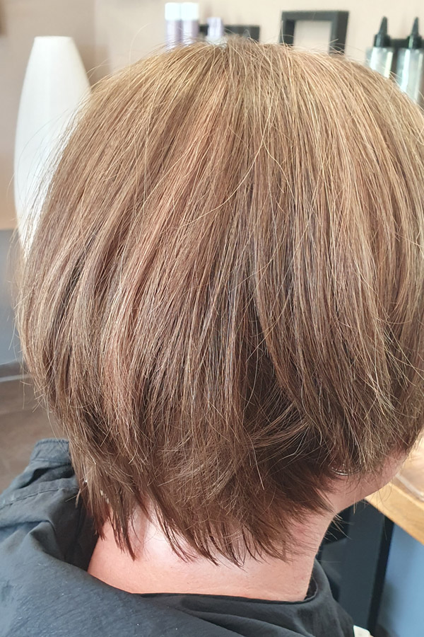 Foto nach Anpassung mit Tritec-Hair